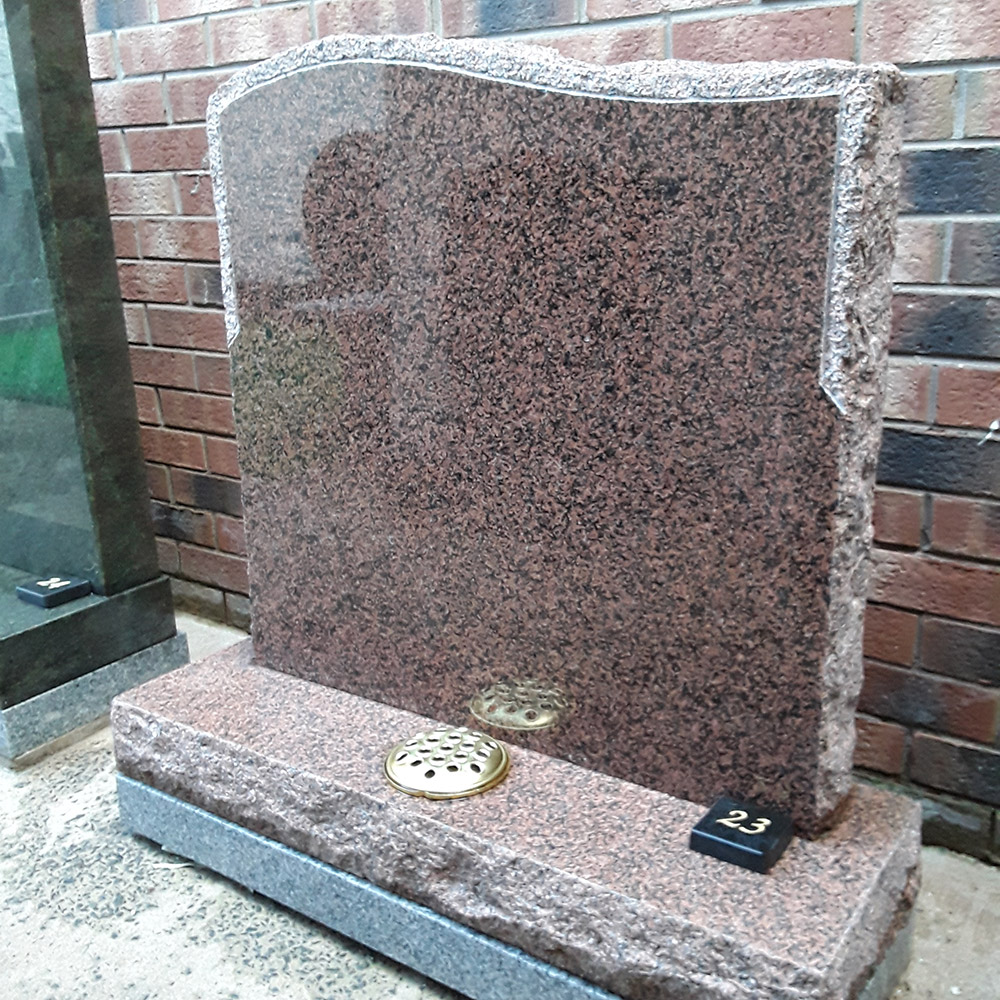 Rustic Memorial Headstones 1